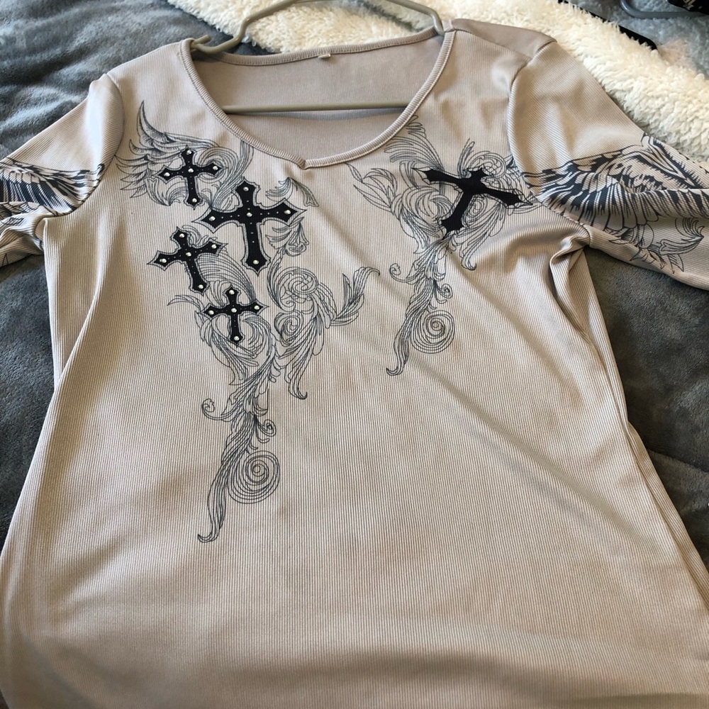 y2k grunge long sleeve